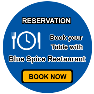 Book your Table with Blue Spice Restaurant 